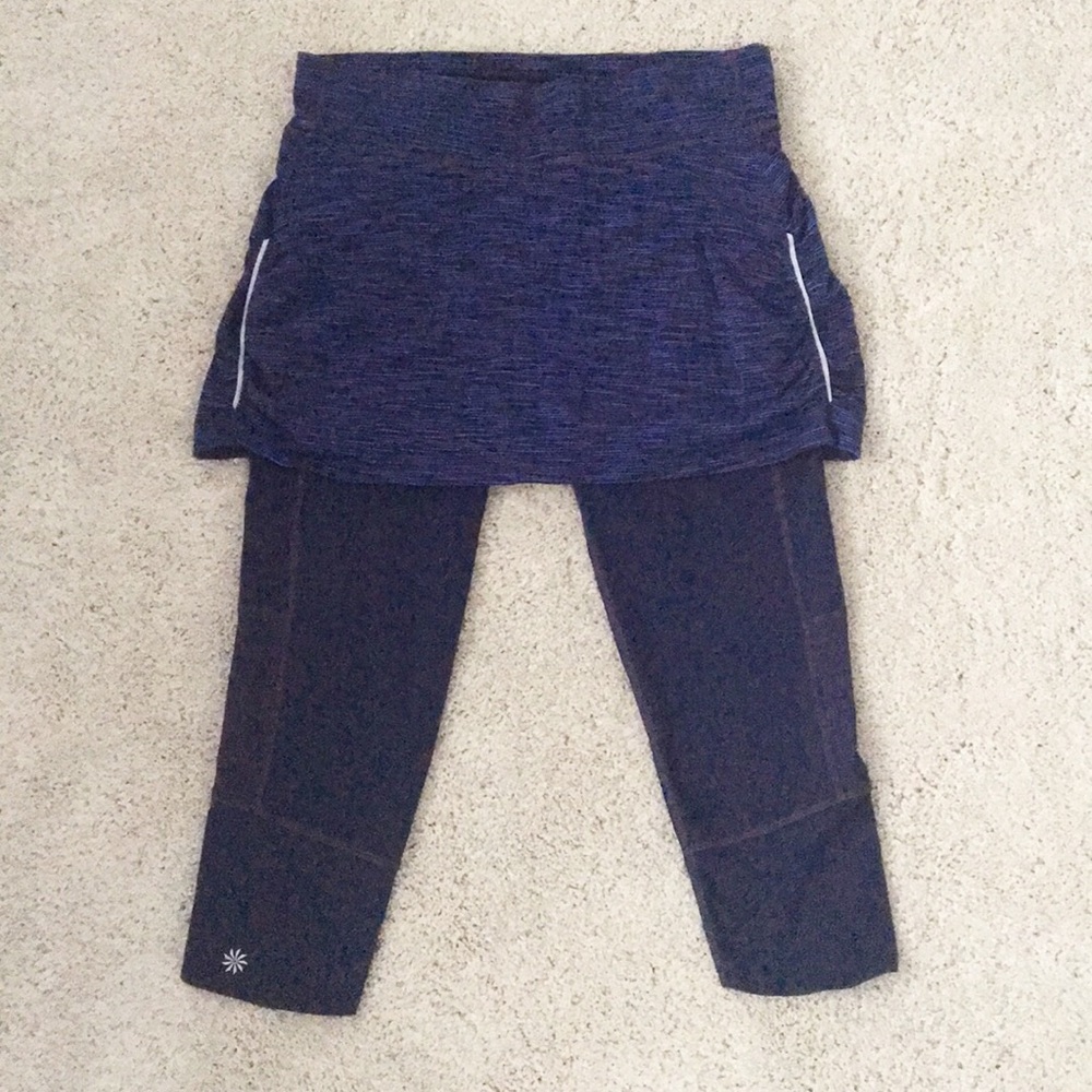 Athleta Skirted Capri Athletic Pants Size M